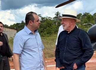 BR-319 marca agenda de Lula no Amazonas acompanhada por Roberto Cidade