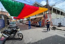 Prefeitura de Manaus reforça iluminação em ruas da Copa e amplia segurança no Morro da Liberdade