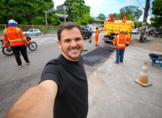 Operação tapa-buracos ganha tecnologia para reduzir falhas no asfalto em Manaus