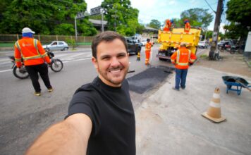 Operação tapa-buracos ganha tecnologia para reduzir falhas no asfalto em Manaus