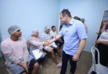 Roberto Cidade leva mutirão de saúde a Presidente Figueiredo com cirurgias, exames e consultas
