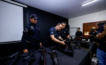 Governador Roberto Cidade inaugura tanque tático e cria base para o Bope no Amazonas