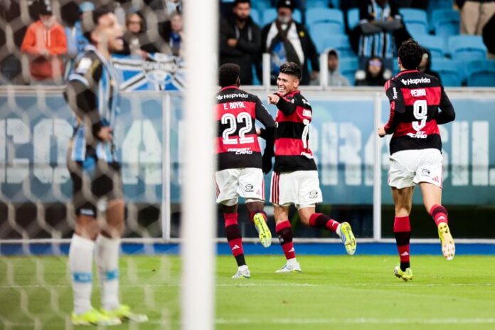 flamengo x grêmiao. Foto Gilvan de Souza