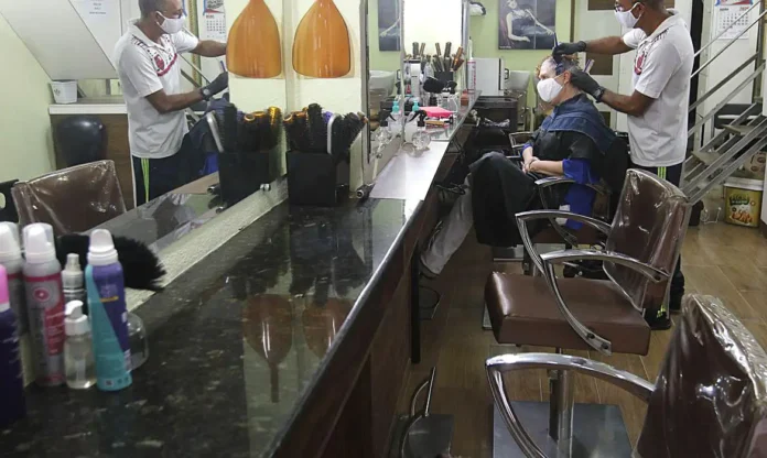 Barbearia. Foto Fernado Frazão