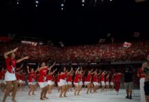 Festival de Parintins 2026: Garantido leva emoção ao Bumbódromo em ensaio técnico aberto ao público