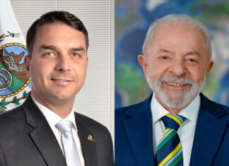 Pesquisa Quaest mostra Lula à frente de Flávio Bolsonaro em cenário de 2º turno