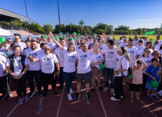 Governador Roberto Cidade participa de caminhada que celebra mais de 300 transplantes no Amazonas