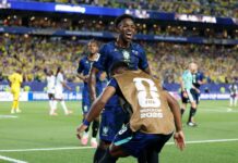 Brasil vence o Haiti por 3 a 0 e assume liderança do Grupo C na Copa