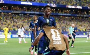 Brasil vence o Haiti por 3 a 0 e assume liderança do Grupo C na Copa