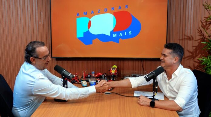 David Almeida estreia podcast Amazonas PodMais com participação de Augusto Cury
