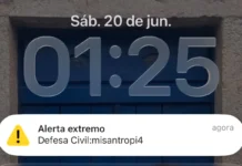 Ataque hacker derruba sistema da Defesa Civil após envio de alerta falso no Brasil