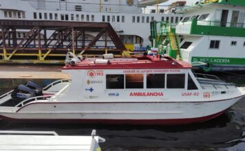Ambulancha do Samu é furtada e deixa atendimento ribeirinho suspenso em Manaus