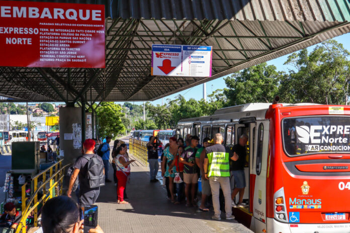 embarque expresso onibus terminal 1