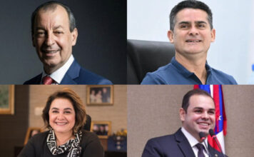 Pesquisa aponta empate técnico entre Omar Aziz, David Almeida, Maria do Carmo e Roberto Cidade