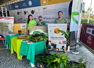 Prefeitura leva educação ambiental e distribuição de mudas ao Caminhão ODS