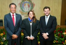 Laura Maria Santiago Lucas toma posse no TRE-AM como segunda mulher titular pela advocacia