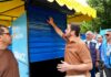Renato Junior entrega primeiras bancas padronizadas para camelôs do Centro de Manaus
