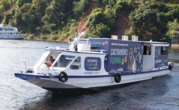 Amazonas ganha primeiro Castramóvel Fluvial do mundo para atender comunidades ribeirinhas