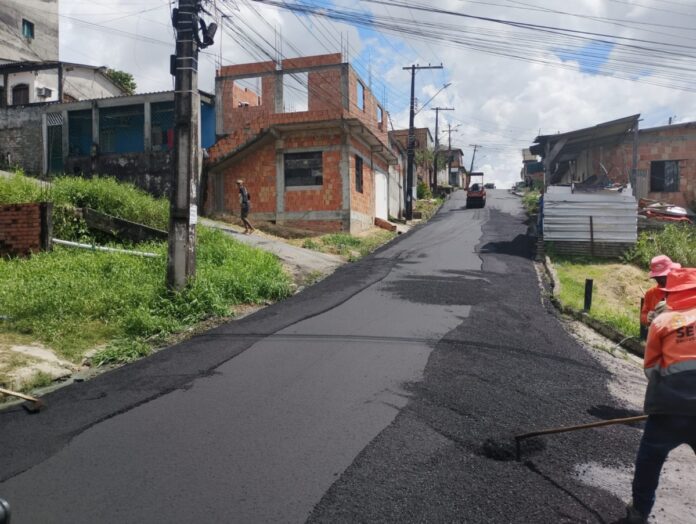 Obras rua Rouxinol