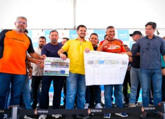 Jorge Teixeira ganhará complexo esportivo com investimento de R$ 2,5 milhões da Prefeitura de Manaus