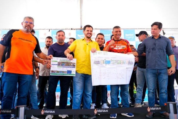 Prefeito Renato Junior autoriza início das obras de complexo esportivo no Jorge Teixeira e garante um novo espaço de convivência para mais de 113 mil pessoas 2