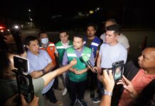 Renato Junior instala Gabinete de Crise e coloca Manaus em alerta após vazamento de gás no Distrito Industrial