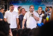 Na abertura da pré-campanha, Roberto Cidade apresenta propostas e defende aumento do Auxílio Estadual para R$ 250