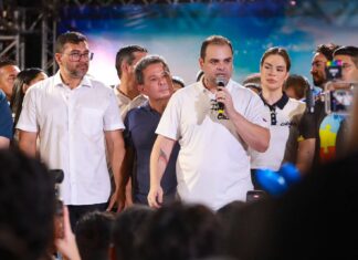 Na abertura da pré-campanha, Roberto Cidade apresenta propostas e defende aumento do Auxílio Estadual para R$ 250