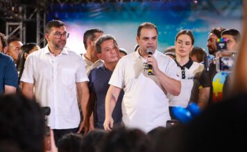 Na abertura da pré-campanha, Roberto Cidade apresenta propostas e defende aumento do Auxílio Estadual para R$ 250
