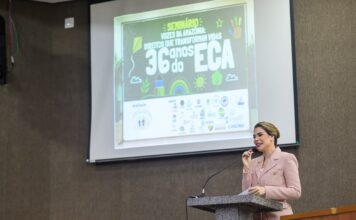 Governo do Amazonas reafirma compromisso com a proteção da infância durante seminário dos 36 anos do ECA