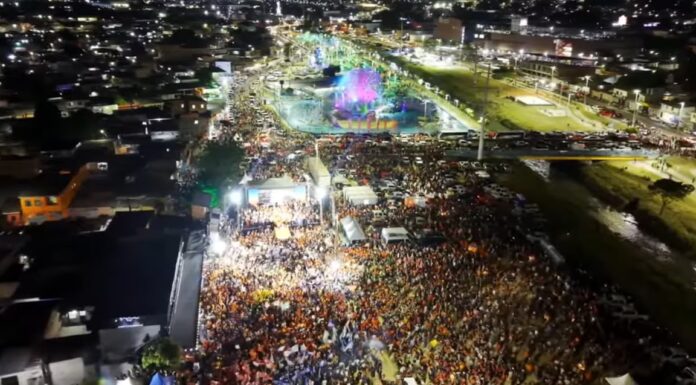 Convenção do Avante reúne 40 mil pessoas em Manaus e oficializa David Almeida e Shádia Fraxe ao Governo do Amazonas