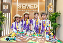 Alunos da Semed representarão Manaus na etapa nacional de robótica no Rio de Janeiro