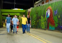 Com 1.300 trabalhadores nas madrugadas, Prefeito Renato Junior inspeciona reforma de passagem de nível e viadutos na capital
