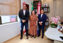 Yara Lins recebe Suframa para apresentar inovações do TCE-AM e fortalecer parceria institucional