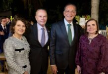Yara Lins acompanha posse de amazonense Mauro Campbell na vice-presidência do STJ