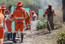Ação de limpeza urbana mobiliza 1,2 mil trabalhadores em bairros de Manaus nesta terça