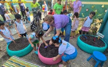 Creche municipal premiada inaugura horta de Pancs e composteira no Igarapé do 40