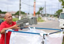 Manaus terá 62 pontos para descarte de resíduos eletroeletrônicos