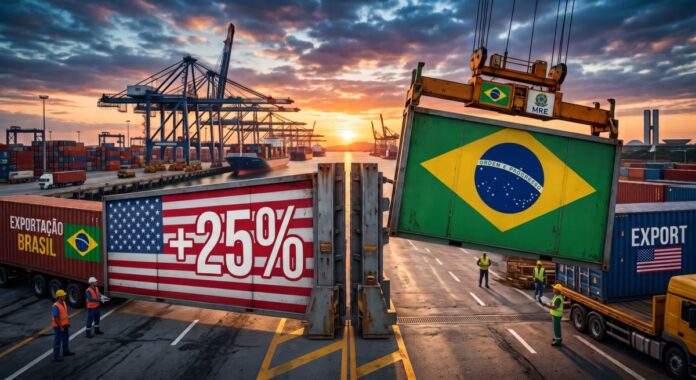 EUA Brasil bandeira exportaçao
