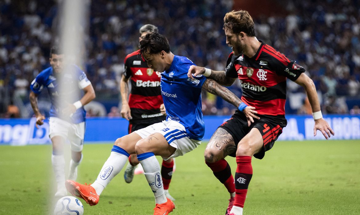Flamengo e Cruzeiro. Foto Gustavo Aleixo :Cruzeiro