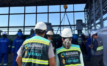 Ageman fiscaliza manutenção na ETA Ponta das Lajes e monitora retorno da água em Manaus