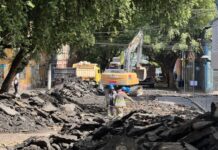 Obras da primeira ‘Rua Gastronômica’ de Manaus avançam na Ferreira Pena