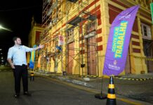 Mercado Adolpho Lisboa passa por obras de conservação estrutural em Manaus