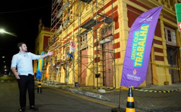 Mercado Adolpho Lisboa passa por obras de conservação estrutural em Manaus