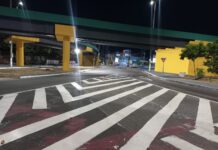Prefeitura de Manaus renova sinalização em diversas vias da capital para ampliar segurança no trânsito