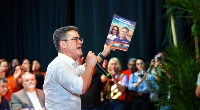 David Almeida apresenta plano de governo com nove eixos estratégicos para o Amazonas