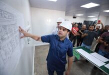 Roberto Cidade acompanha obras no SPA São Raimundo e prevê mudança para modelo de UPA