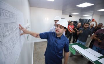 Roberto Cidade acompanha obras no SPA São Raimundo e prevê mudança para modelo de UPA