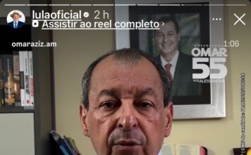 Lula compartilha publicação de Omar Aziz e reforça apoio ao fim da escala 6×1
