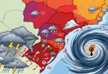 Formação de ciclone extratropical traz alerta de ventos acima de 100 km/h para o Sul e Sudeste
